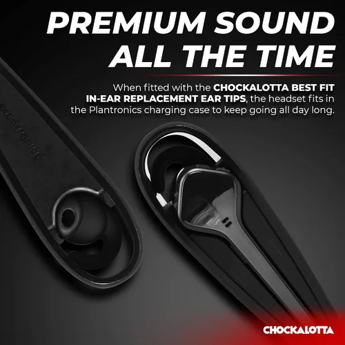 Miniatura 5 de Almohadillas de repuesto intrauditivas compatibles con Plantronics Poly Voyager 3200/Edge