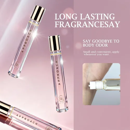 Miniatura 4 de Perfumes Roll-on para mujeres y hombres, 0.3 onzas líquidas, fragancias de feromonas de larga duración, tamaño de viaje, aceite de perfume
