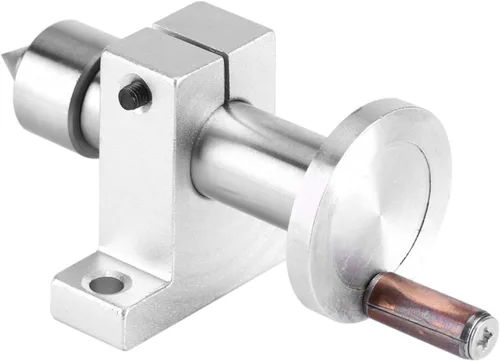 Miniatura 7 de Centro activo de doble rodamiento, centro giratorio ajustable de alta precisión para máquina de torno para carpintería, herramientas de automóvil
