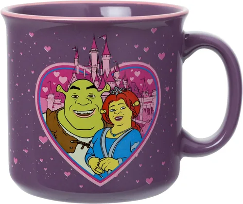 Miniatura 18 de Silver Buffalo - Taza de cerámica de campamento de Los Ositos Cariñositos con purpurina y frase «Positive Vibes» de 20 onzas Care Bears Vibes