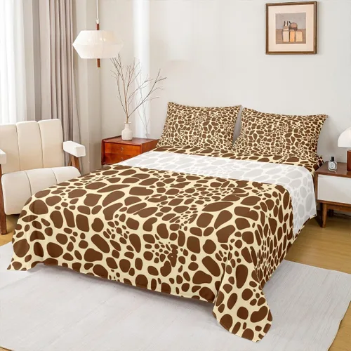 Miniatura 45 de Erosebridal Groovy Flower Sábanas de Cama Fiesta de los 70s Juegos de Sábanas Tamaño Individual Sábanas Florales Arcoíris Juegos de Sábanas y Fundas
