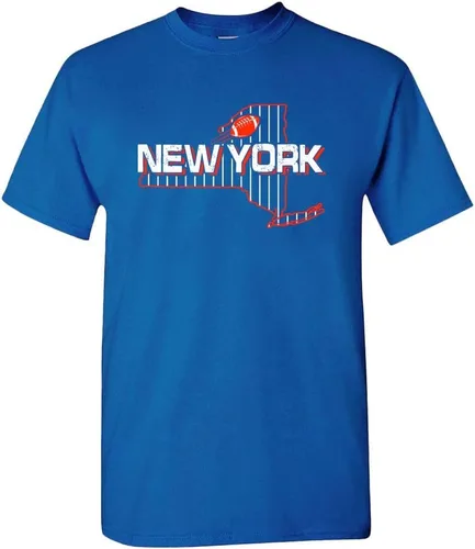 Miniatura 16 de Xtreme Apparrel Camiseta para hombre Team Field Map para aficionados al fútbol Dallas - Camisa azul marino