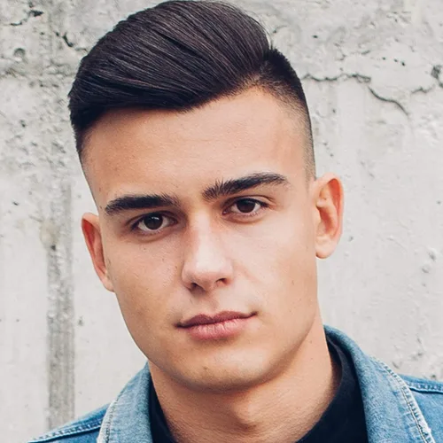Miniatura 19 de Toupee de piel fina suave de 0.002 in PU 10x8 pulgadas reemplazo de cabello para hombres postizo 100% europeo piezas de cabello humano para hombre