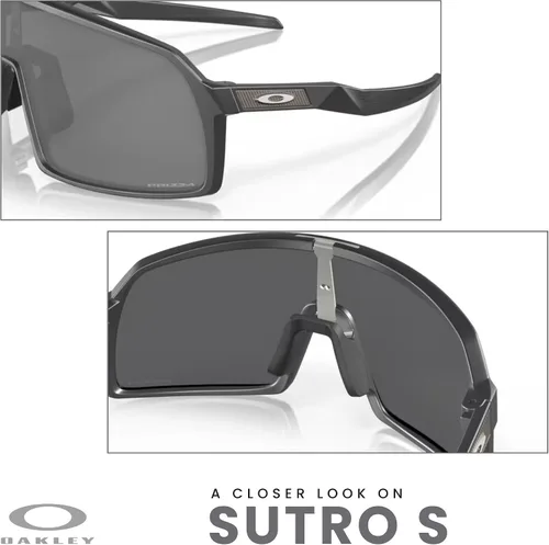 Miniatura 20 de Oakley Sutro OO9406 / OO9462 - Lentes de sol para hombre, kit de correa de accesorios, bolsa de microfibra