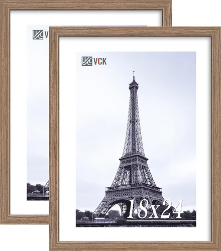 Miniatura 57 de VCK Portarretratos de madera negra de 5 x 7 pulgadas, para colgar en la pared, galería o mesa, 1 paquete