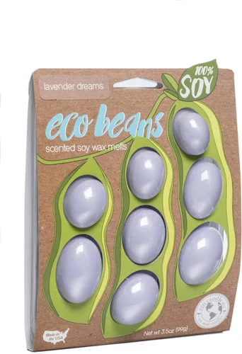 Miniatura 15 de Eco Candle Co. Eco Beans Wax Melts - Paquete de 2 unidades, ámbar vintage, 3.5 onzas, aromas de resina de madera, nuez moscada, canela y vainilla