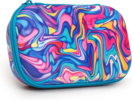 Miniatura 10 de ZIPIT Caja de lápices negra y arco iris para niñas, bonito estuche para la escuela, caja organizadora de papelería de gran capacidad
