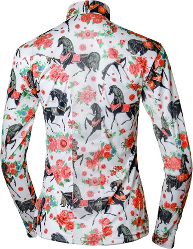Miniatura 3 de Anni Lyn Sportswear Camisa de manga larga ventilada para mujer