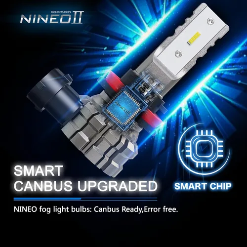 Miniatura 4 de NINEO Bombilla LED antiniebla H11 H16 H8, 300% más brillante, 5530 chips 6500K xenón blanco impermeable, paquete de 2