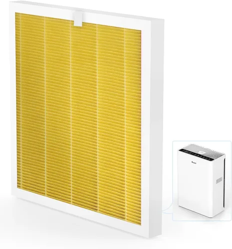 Miniatura 9 de VEWIOR Filtro de repuesto oficial, filtro HEPA H13 para purificador de aire A3N, compatible con limpiador de aire VEWIOR A3N, 1 unidad Filtro VOCS