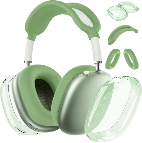 Miniatura 13 de Funda para AirPods Max, funda antiarañazos, funda para orejeras, cubierta para auriculares o diadema para AirPods Max. TPU suave y silicona 3
