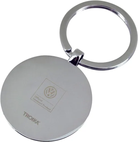 Miniatura 8 de Troika Llavero VW Volkswagen KR16-05/VW - Llavero con logotipo VW - Llavero adicional - Metal fundido - Cromado - Plata, plateado, Moderno