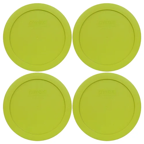 Miniatura 29 de Pyrex 7201-PC 4 tazas azul tapa de repuesto para almacenamiento de alimentos (paquete de 4) - Fabricado en Estados Unidos Azul oscuro