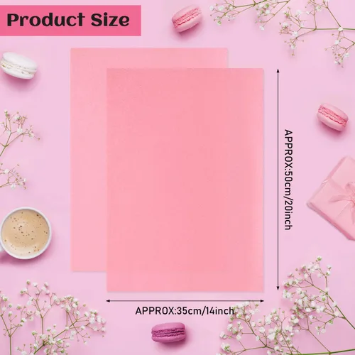 Miniatura 4 de NEBURORA 120 hojas de papel de seda de regalo rosa intenso, 14 x 20 pulgadas, paquete a granel para bolsas de regalo, boda, baby shower, decoración