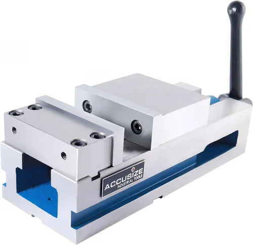 Miniatura 7 de Accusize Industrial Tools Tornillo de máquina CNC de precisión Super-Lock de 4 pulgadas 0,0002 pulgadas, Fa23-5204