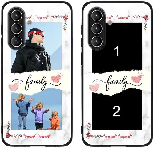 Miniatura 36 de Funda de teléfono personalizada para Samsung Galaxy S22+ / S22 Plus 5G, funda de TPU suave de vidrio templado antiarañazos personalizada con foto