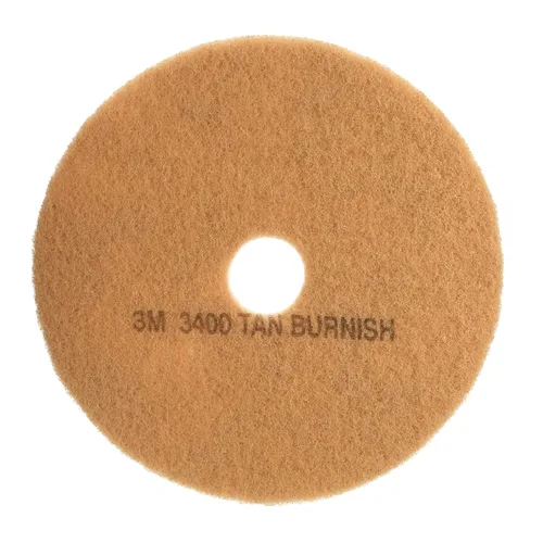 Miniatura 2 de 3M Tan Burnish Pad 3400, 17 in