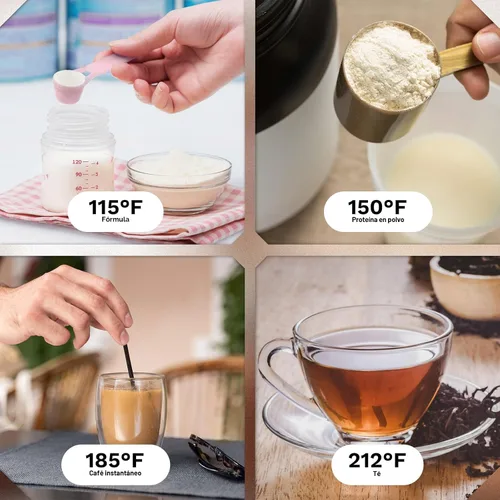 Miniatura 7 de AIRHOP Dispensador de Agua Caliente Instantáneo, Dispensador de Agua de Encimera de Calentamiento Rápido con Seguros para Niños, Dispensador de 5