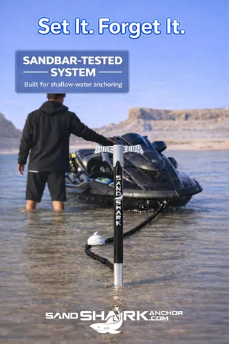 Miniatura 3 de SandShark Línea de muelle elástico de anclaje de alta calidad. Accesorios de barco Línea de anclaje que absorbe los golpes en anclajes y muelles