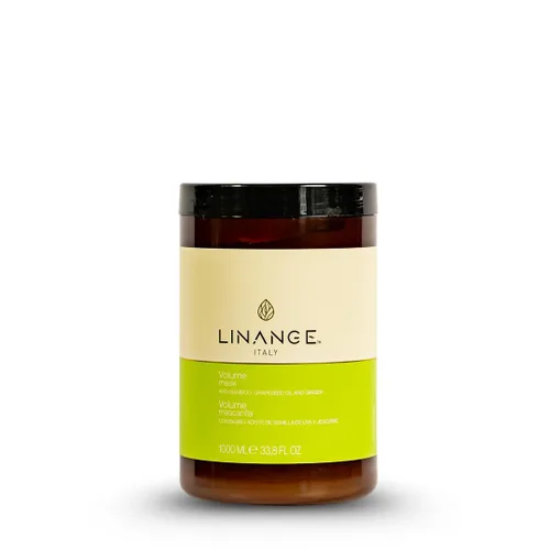 LINANGE Máscara de volumen para cabello revitalizado y fuerte - Mascarilla capilar para cabello seco y dañado, 33.8 onzas