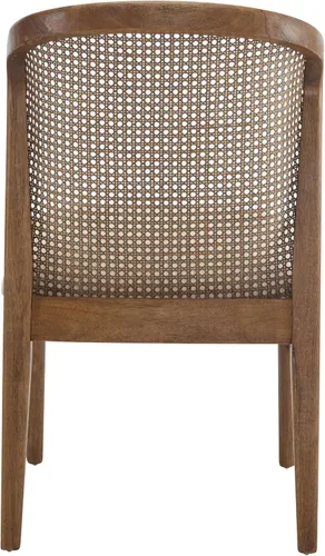 Miniatura 8 de Christopher Knight Home Lilia - Juego de 2 sillas de comedor, silla de comedor moderna con tapicería de tela, sillas de cocina con marco de madera