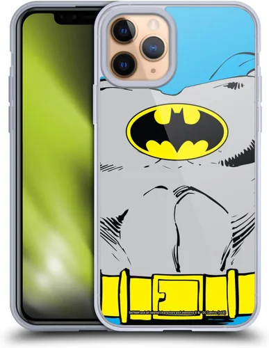 Miniatura 185 de Head Case Designs Funda de gel con licencia oficial de Batman DC Comics Bat Signal Logos [protección de grado militar] compatible con Apple iPhone 7