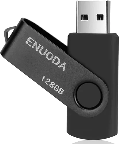Miniatura 16 de Unidad flash de 16 GB, paquete de 5 unidades de pulgar ENUODA de 16 GB, diseño giratorio USB 2.0, memoria USB 2.0, unidad de bolígrafo para 16GB* 5