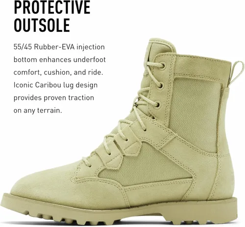 Miniatura 4 de SOREL Botas OTM Caribou para mujer, botas de nieve impermeables de gamuza y nailon
