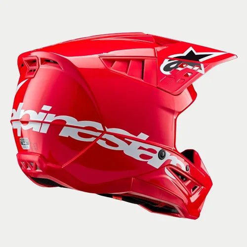 Miniatura 4 de Alpinestars SM5 Corp Helmet, Lightweight Protection for MX Riders Rojo brillante brillante