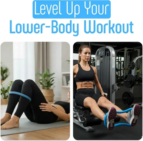 Miniatura 4 de AMAVIK Kit de pilates de entrenamiento en casa de 14 piezas con bandas de resistencia, entrenador de núcleo, calcetines de agarre y accesorios, un