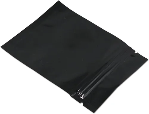 Miniatura 4 de Paquete de 100 bolsas de 5,8x7,9 cm Mylar para cierre de cremallera, reutilizables, pequeñas, de papel de aluminio, paquete de cierre de cremallera