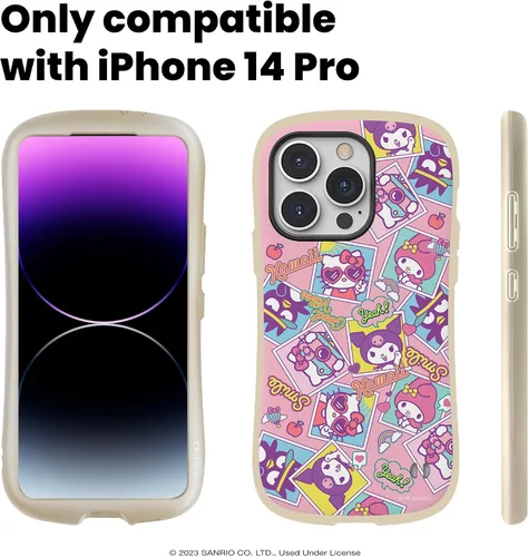 Miniatura 2 de iFace Funda para iPhone 14 Pro (6.1 pulgadas) Hello Kitty y sus amigos de primera clase, bonita funda protectora a prueba de golpes de doble capa