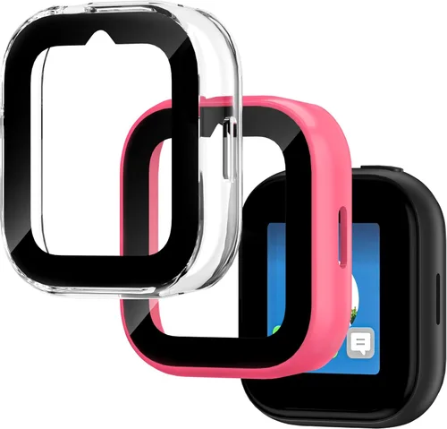 Miniatura 13 de Paquete de 2 fundas compatibles con T-Mobile SyncUp Kids Watch, carcasa rígida de policarbonato con vidrio templado para accesorios de reloj SyncUp