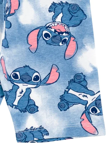 Miniatura 5 de Disney Moana Winnie the Pooh Lion King Pixar Toy Story Lilo & Stitch - Conjunto de camiseta y pantalones cortos de bicicleta para bebé a niño grande