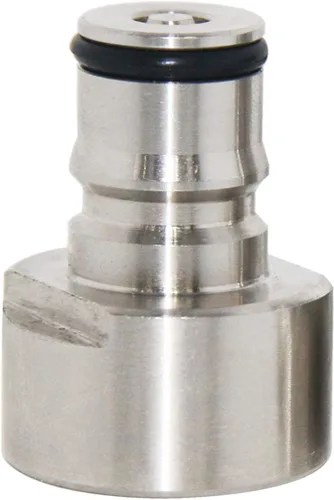 Miniatura 2 de PERA Adaptador de acoplador de barril Sankey a Ball Lock Kit de conversión de desconexión rápida para elaboración casera