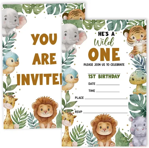 Miniatura 10 de Tarjetas de invitación para fiesta de cumpleaños, invitación de fiesta de cumpleaños arcoíris, celebración de fiesta de niños, 20 tarjetas con 20