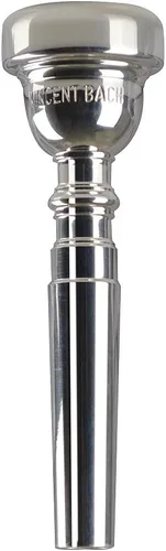 Miniatura 12 de Bach Brass 3511 Boquilla de trompeta con placa plateada profunda