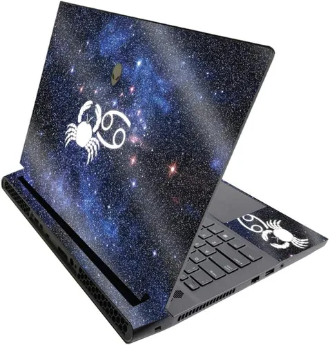 Miniatura 297 de MightySkins - Skin brillante con purpurina para Alienware M17 R3 (2020) y M17 R4 (2021) - Diversión de los años 90 Acabado duradero con purpurina