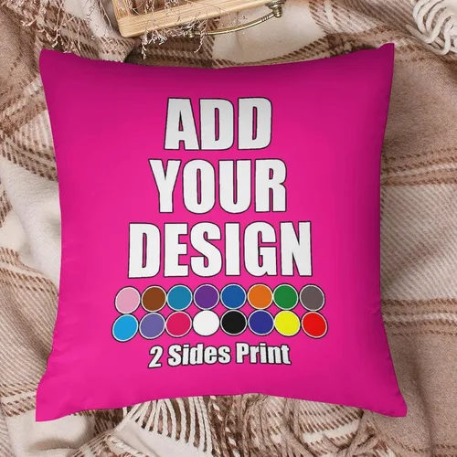 Miniatura 2 de Funda de almohada personalizada con foto, añade tu nombre, imagen, logotipo, funda de almohada personalizada para mujeres, hombres, papá, mamá, Rosa