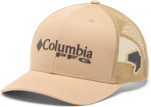 Miniatura 684 de Columbia - Gorra de malla con bandera con árboles unisex para adultos, corona alta