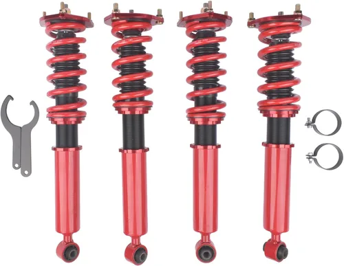 Miniatura 3 de Kit de reducción de amortiguador de suspensión helicoidal ajustable de altura ajustable para Toyota Supra 1986-1992 Base Hatchback 2D 3.0L Coilovers