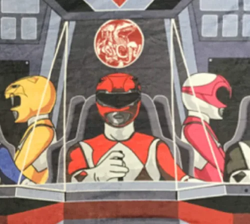 Miniatura 9 de Surreal Entertainment Power Rangers - Manta de forro polar más suave y cómoda para adultos y niños, mide 60 x 45 pulgadas