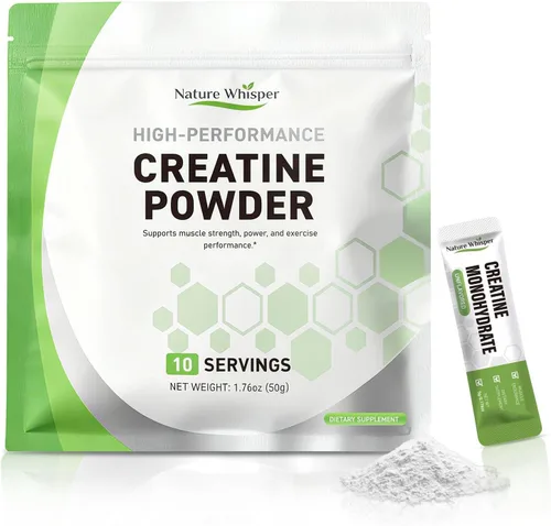 Paquetes de viaje de polvo de monohidrato de creatina, 5000 mg de creatina pura micronizada para hombres y mujeres, crecimiento muscular y energía,