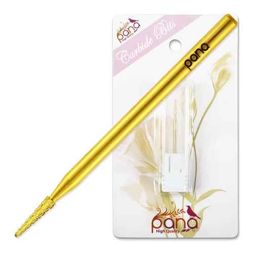 Miniatura 10 de PANA - Broca de carburo de 3/32" para limpieza de cutículas de uñas, para eliminar piel muerta, quitar esmalte en gel y acrílico, limpiador debajo