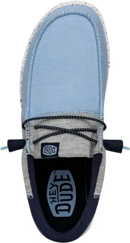 Miniatura 2 de Hey Dude Wally Tri Mocasines elastizados para hombre, cómodos y ligeros, sin cordones