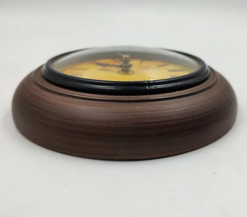 Miniatura 4 de Reloj de pared de madera de tamaño pequeño, perfecto para sala de estudio, oficina y reloj de regalo