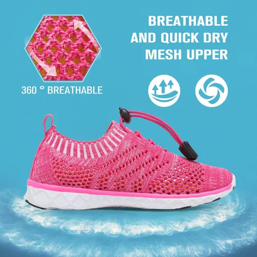 Miniatura 4 de EQUICK - Zapatos acuáticos para niños y niñas con estilo atlético tenis ligeros para infantes niños pequeños y grandes