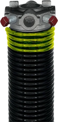 Alcan Muelle de torsión para puerta de garaje de alta calidad (0.207 pulgadas de alambre x 2 pulgadas de profundidad x 20 pulgadas de largo) |