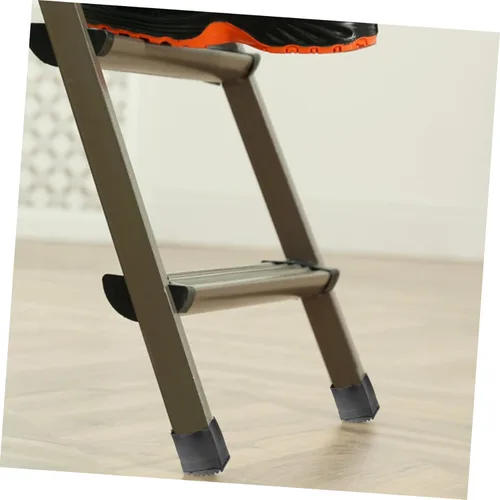 Miniatura 6 de OSALADI 4 almohadillas antideslizantes para pies de escalera, protectores de goma para patas de escalera, alfombrillas antideslizantes