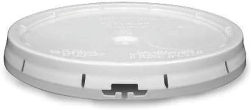 Miniatura 2 de ePackageSupply Cubo blanco de 5 galones con tapa, fabricado en Estados Unidos, grado alimenticio, cubo de plástico extra duradero resistente, cubos